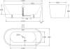 Акриловая ванна BelBagno BB71-1800 180x80 фото 3
