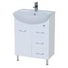 Тумба с раковиной Bellezza Уют 60 3 ящ. Белый
