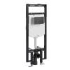Система инсталляции для унитазов Wasserkraft Dinkel 58TLT.010.ME.MB02 клавиша черный матовый