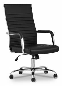 Кресло компьютерное Stool Group TopChairs Unit D-109 black черное