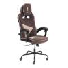 Кресло компьютерное Tetchair Arena metalBL 25027 коричневый, бежевый, велюр
