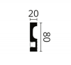 Плинтус NMC Wallstyl IL11 200x2x8 фото 2