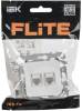 Розетка компьютерная RJ45 2-местная IEK Flite FI-K22-2-K01 белый фото 2
