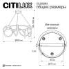 Люстра подвесная с пультом Citilux Python CL220283 фото 12