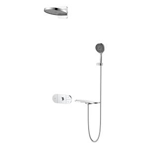 Душевой комплект Vincea VSFW-2F12TCH хром, встраиваемый, с термостатом