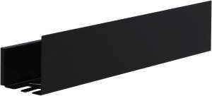 Полка Aquanet Магнум 274182 черная матовая, 60x12