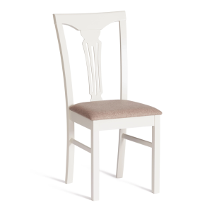 Стул Tetchair Hermes 20121 Ivory white, ткань серая (TM-164) 43x49x94