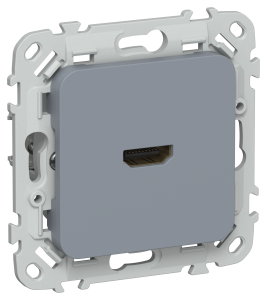 Розетка HDMI IEK Flite FI-H10-K35 маренго