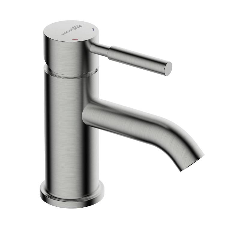 Смеситель для умывальника Wasserkraft Wern 4205, никель