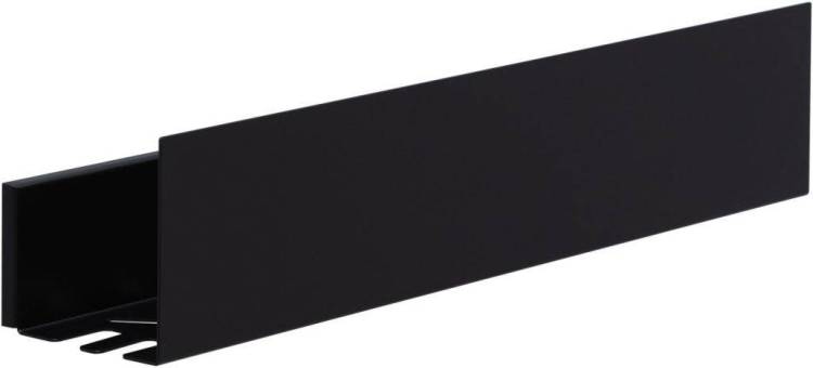 Полка Aquanet Магнум 274182 черная матовая, 60x12