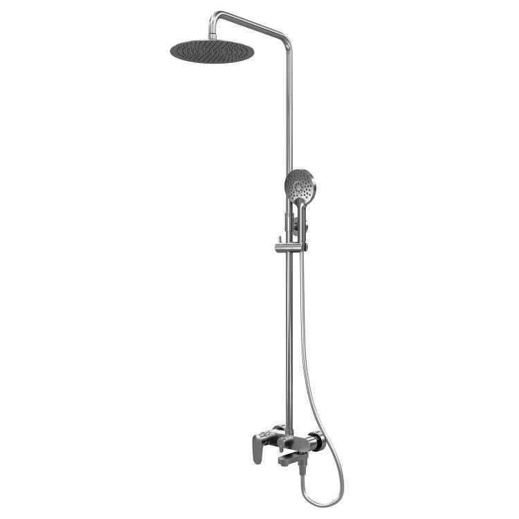Душевая стойка Wasserkraft A14201.14 никель