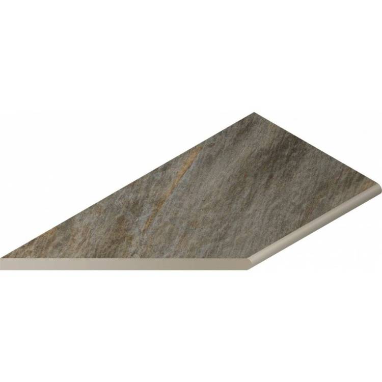 Бортик Italon Манетик X2 620090000217 Дарк Закругленный Левый 30x60