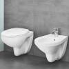 Унитаз подвесной Grohe Bau Ceramic 39351000 безободковый, альпин-белый фото 2