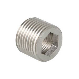 Футорка VALTEC под шестигранник 3/4 x 1/2 внутренняя-наружная резьба, никелированная латунь