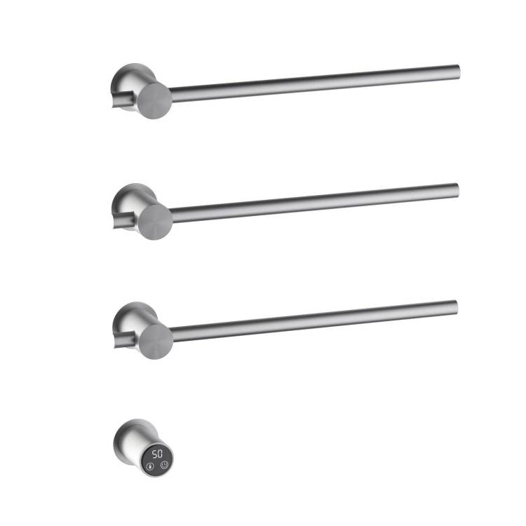 Полотенцесушитель электрический Timo Saona 030/13SM встраиваемый, никель