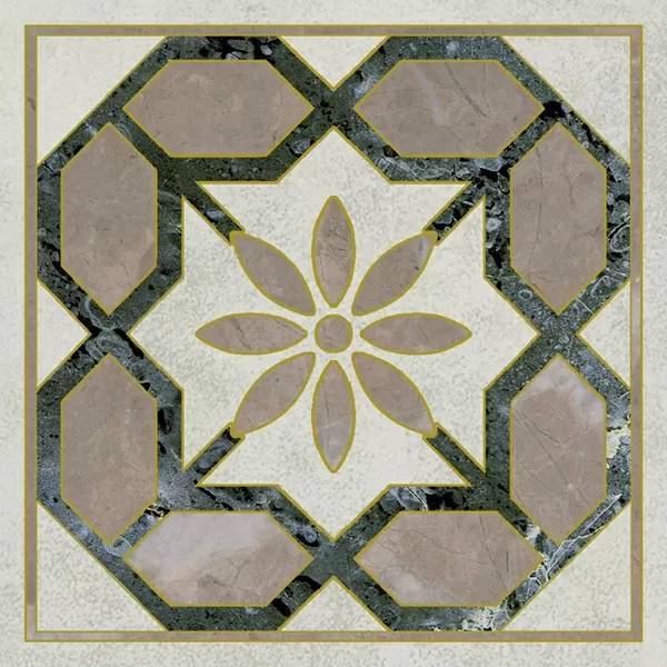 Вставка Kerama Marazzi Серенада OS/A283/SG606220RL 1 лаппатированный обрезной 7.2x7.2