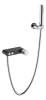 Смеситель для ванны Boheme Stick 123-BCR.2 Black Touch Chrome