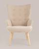 Кресло Stool Group Хью QH-8901KP 263-2 beige бежевый фото 4