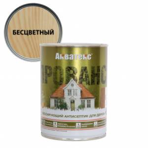 Антисептик для древесины лессирующий Акватекс Прованс полуматовый бесцветный 0.75 л