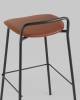 Набор из 4 барных стульев Stool Group Mantis 9083T brown X4 коричневый, экокожа фото 9