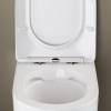 Унитаз приставной Ceramica Nova Mia CN1810 с микролифтом, безободковый фото 6
