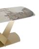 Стол обеденный Stool Group Аврора DF0093DT 160 DUAL керамика светлая 160x90x76 фото 3