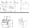 Мебель для ванной Duravit DuraStyle 80, подвесная, белая глянцевая фото 5