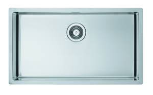 Мойка кухонная Alveus Quadrix 60 1092477 Brs-90 с сифоном, 79x45