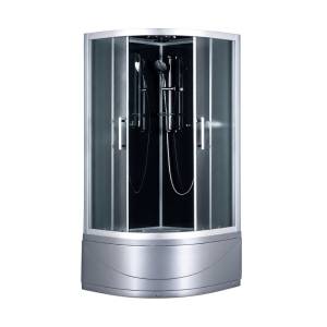 Душевая кабина Esbano Elegancia ESKG90CRB с высоким поддоном