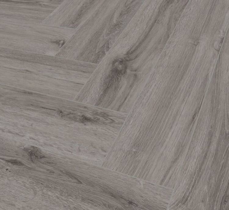 SPC Ламинат Falquon The Floor Herringbone 6/33 P1002 Aspen Oak 740x148