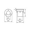 Грунтовый светильник Kanlux GORDO N 1W CW-O-SR 18193 фото 2