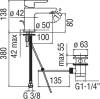 Смеситель для раковины Nobili ABC AB87118/1CR фото 2