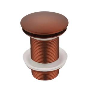 Донный клапан Boheme 612-CB клик-клак, Copper Brushed