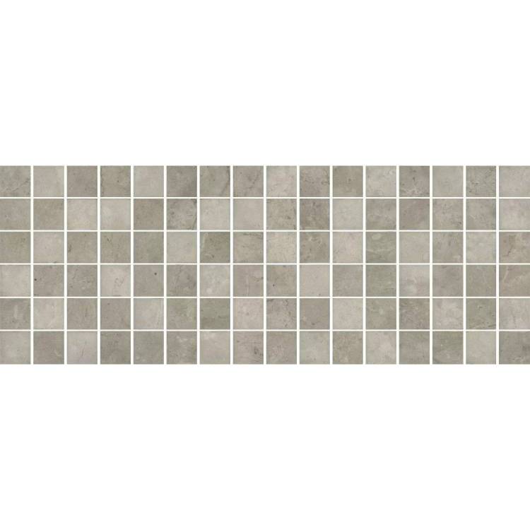 Декор Kerama Marazzi Монсанту MM15150 Мозаичный Серый Светлый Глянцевый 15x40