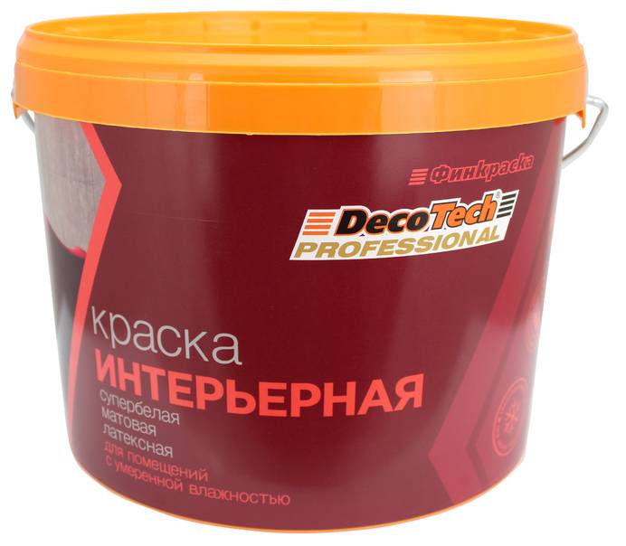 Краска DecoTech Интерьерная база A 0.9 л