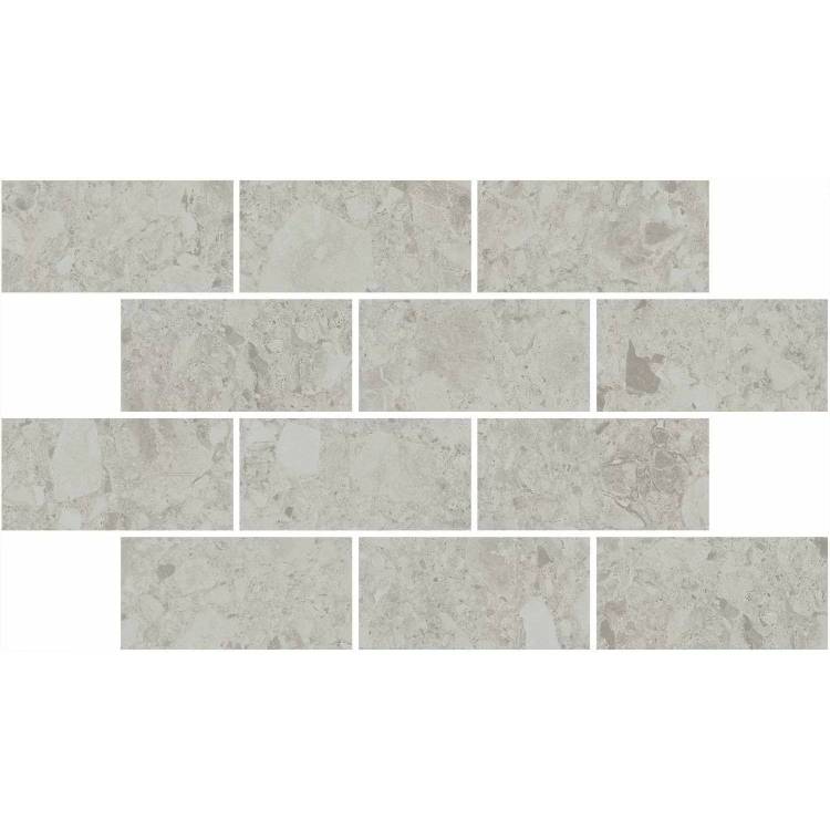 Мозаика Kerama Marazzi Чеппо ди Гре DD605820/MM Мозаичный Серый Светлый Матовый Обрезной 20x34.6
