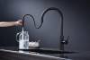 Смеситель для кухни Paulmark Senso Se215180-AN с выдвижным изливом, антрацит фото 7