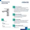Смеситель для раковины Milardo Demi DEMSB00M01 хром фото 4