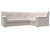Диван угловой Лига Диванов Карелия 128142 Бежевый