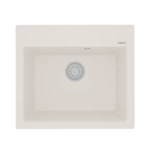 Кухонная мойка Lemark HANKA 570 9910016 врезная прямоугольная из кварцгранита жасмин