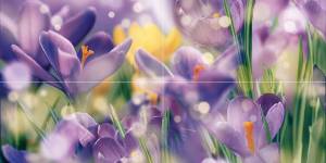 Панно Laparet Crocus P4D286 80х40 (из 4 плиток)