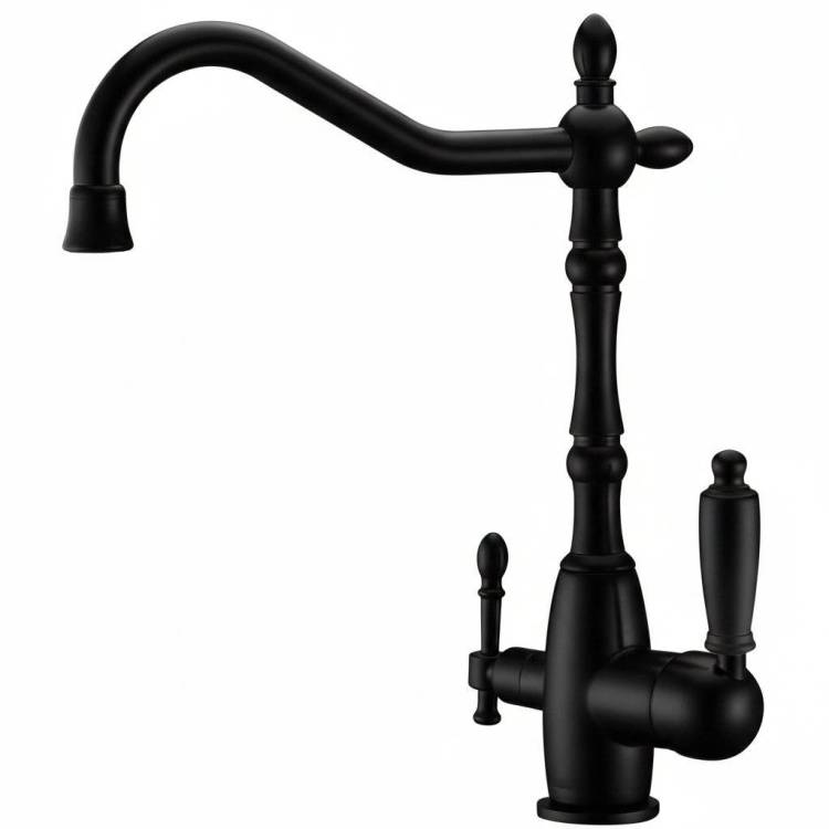 Смеситель для кухни Zorg ZR 312 YF-33-black