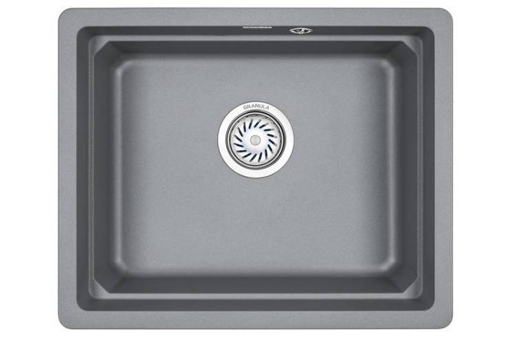 Мойка кухонная Granula Kitchen Space KS-5501U алюминиум