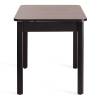 Стол Tetchair Aligery 20605 дуб вотан/чёрный 75x75x130 фото 2