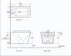 Унитаз подвесной Creto Logan L2 1002-001-L2W безободковый, сиденье микролифт, белый фото 10
