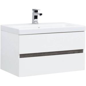 Тумба с раковиной Aquanet Беркли 80