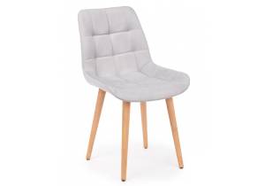 Деревянный стул Notta Челси 632441 Светло-серый (zd 960) / светлое дерево np