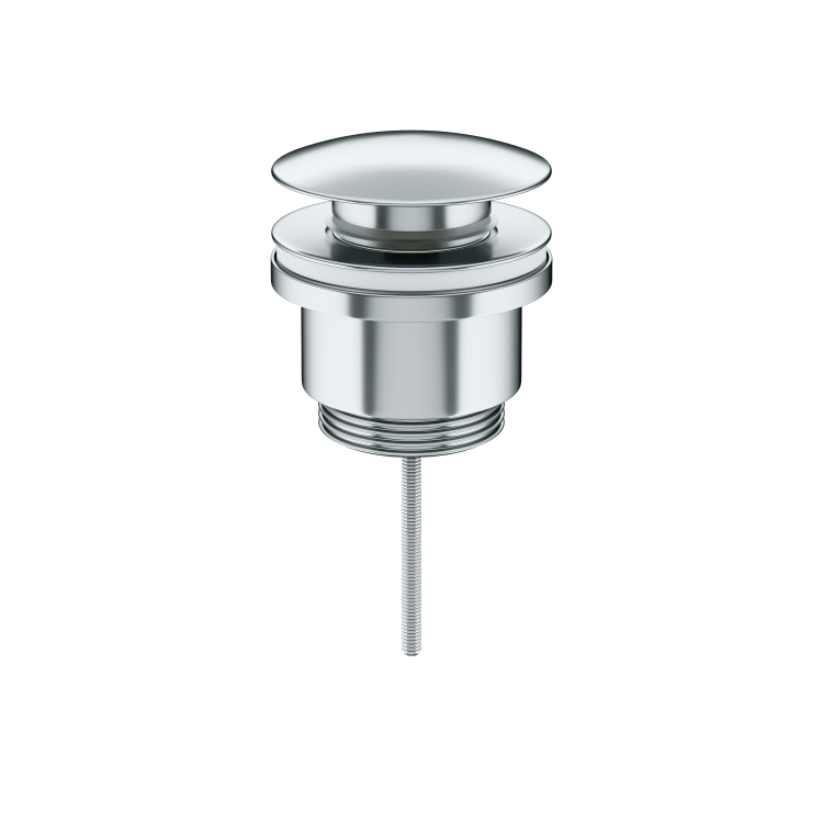 Донный клапан Ceramica Nova 70003CH клик - клак, хром