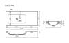 Раковина Ceramica Nova Grace (Грация) CN7014wx белая, 101x45.7 фото 4