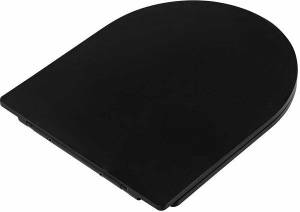 Сиденье BelBagno Colorato BB062SC-MB дюропласт, soft close, металлическое крепление, чёрное матовое